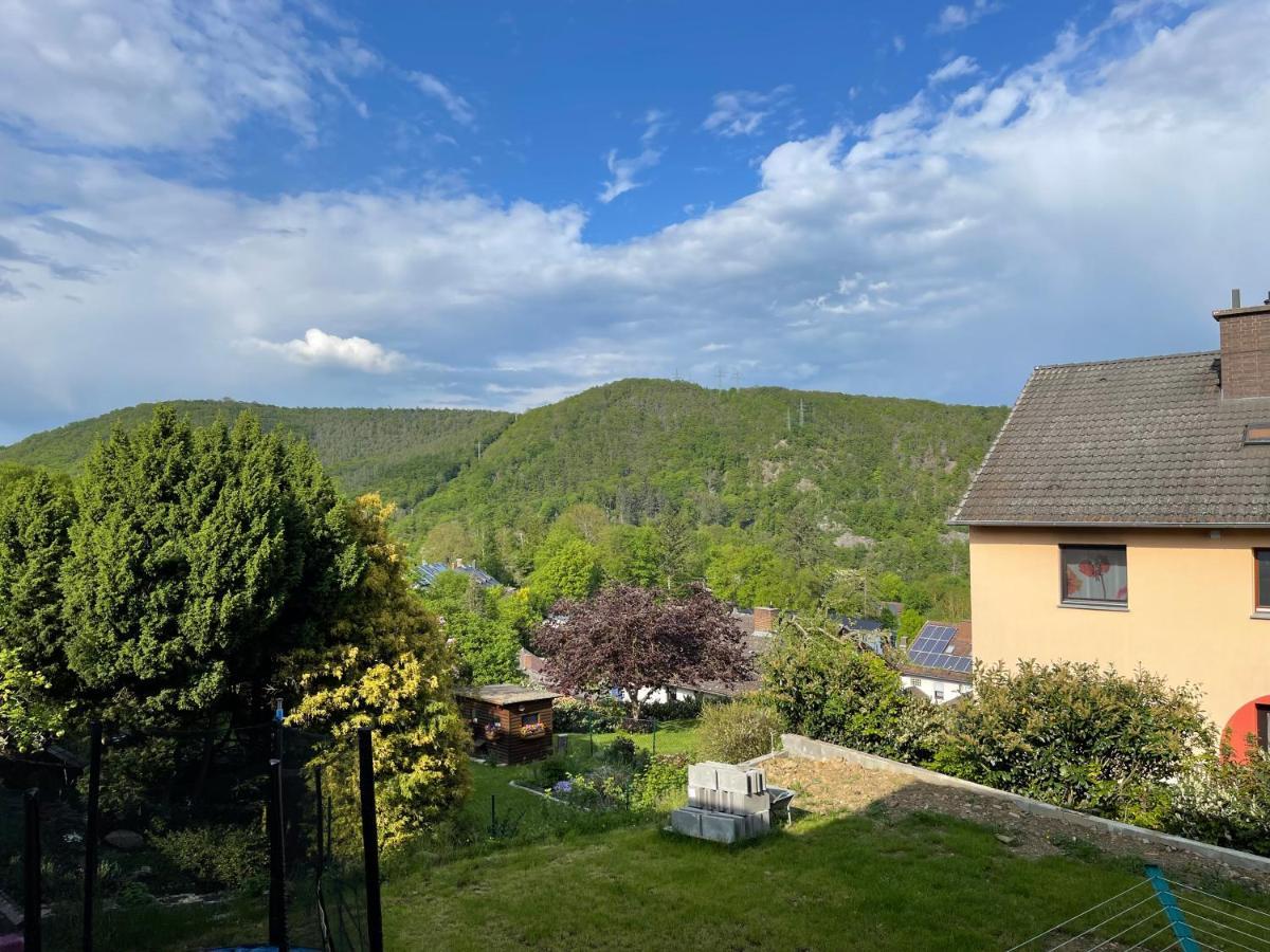Ferienwohnung Zum Wildpark Edersee Esterno foto